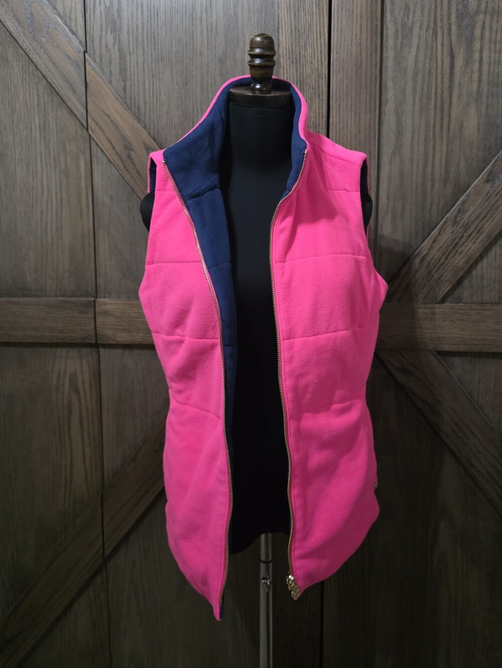 Lilly Pulitzer Reversible Fleece Vest